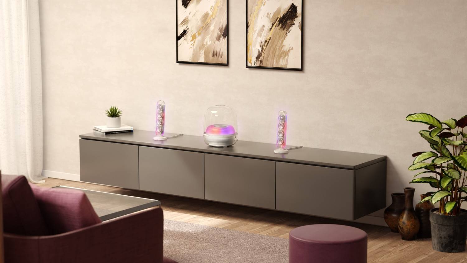 Service Zwei Signature-Lautsprecher, grenzenloser Musikgenuss: Harman Kardon hebt hochauflösendes Musikstreaming auf ein neues Niveau - News, Bild 1