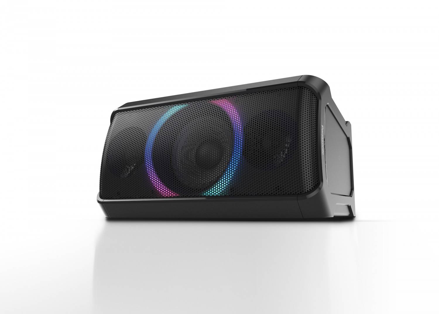 HiFi Neuer, mobiler Lautsprecher TMAX5 von Panasonic ab Sommer - Qi-Ladefunktion und Lichteffekte - News, Bild 1