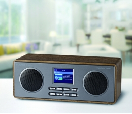 HiFi Holzgehäuse und Farbdisplay: Neues Digitalradio DR 880 von Albrecht Audio - News, Bild 1