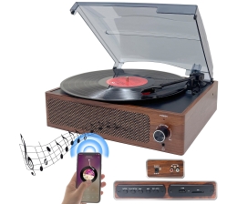 HiFi Schallplatten wiedergeben und in MP3-Dateien wandeln: UPL-200.mp von Auvisio  - News, Bild 1