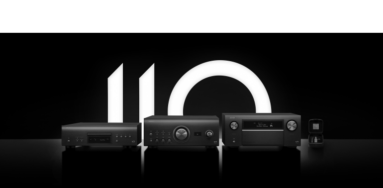 High-End Denon feiert 110-jähriges Jubiläum mit vier Special-Edition-Produkten - News, Bild 1