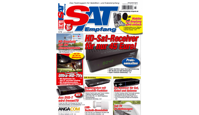 TV Alles zum HD-Empfang: Receiver, Fernseher und LNBs in der neuen „SAT-Empfang“  - News, Bild 1