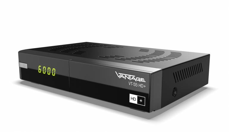 TV VT-55 HD+: Preiswerter Sat-Receiver für hochauflösende Privatsender - News, Bild 1