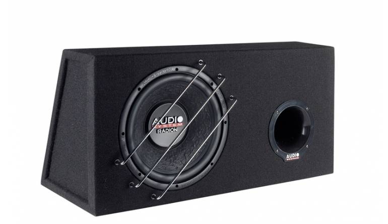 Car-Hifi Subwoofer Gehäuse Audio System Radion 12 Plus BR im Test, Bild 1